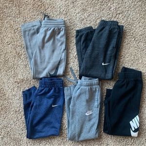 Size 7 Nike sweatpants bundle